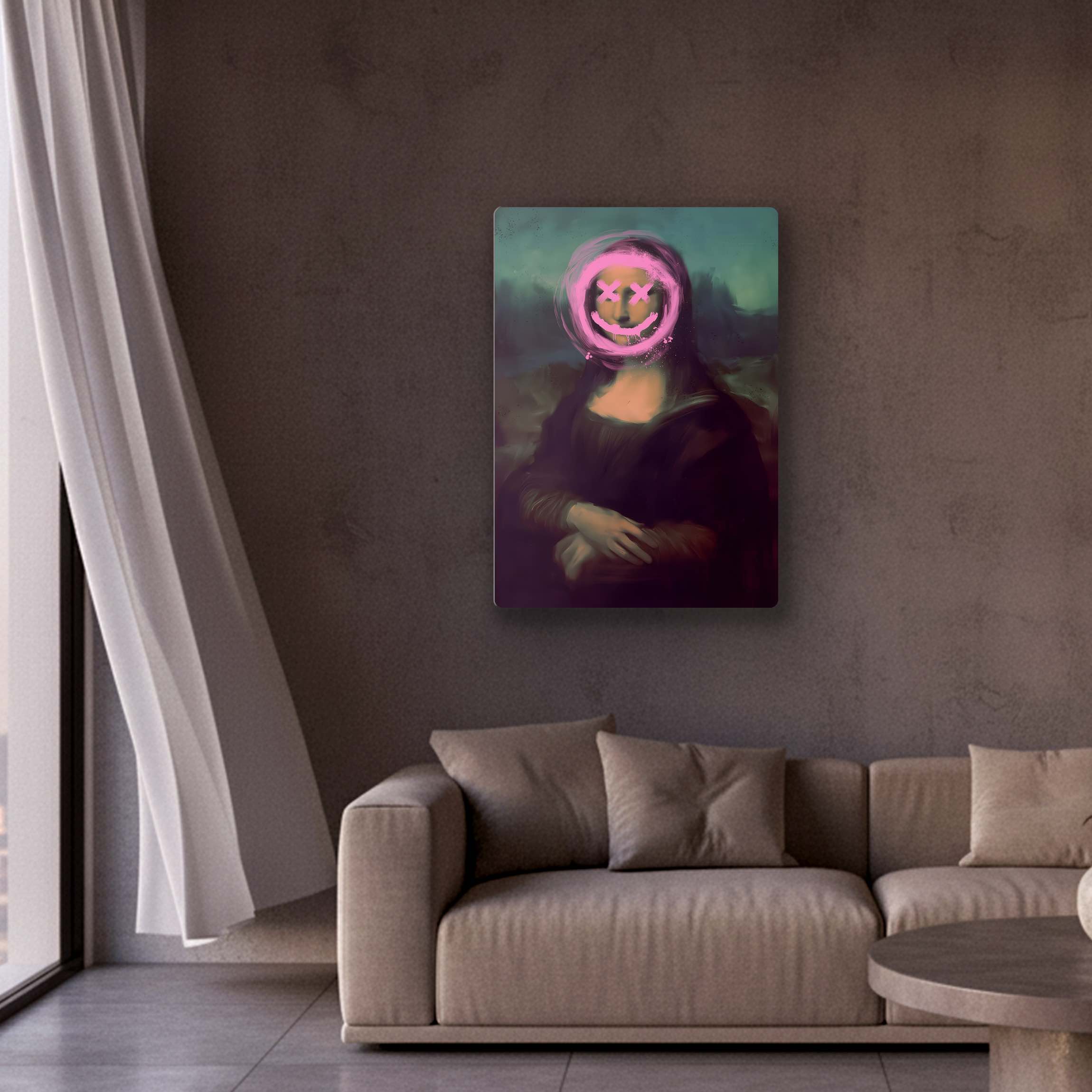 Rebel Lisa Neon Art