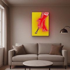 Stuck In Fashion Neon Art