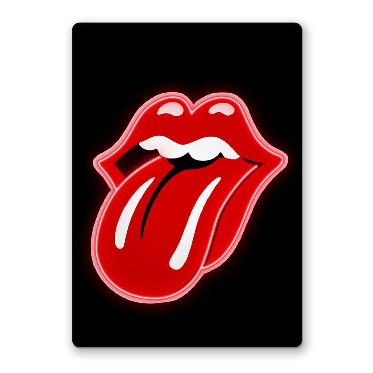 The Rolling Tongues Neon Art