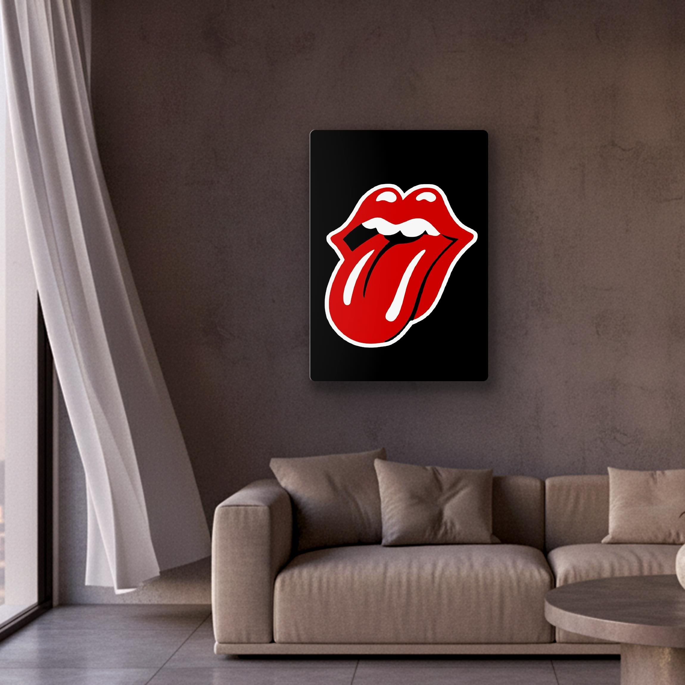 The Rolling Tongues Neon Art