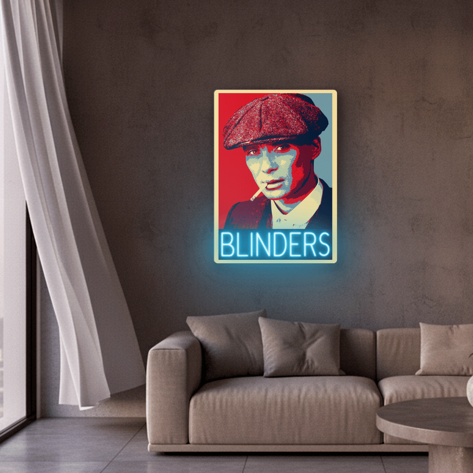 Tommy the Blinders Neon Art