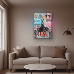 Vogue Hive Neon Art