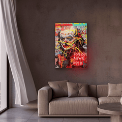 Joker Neon Art