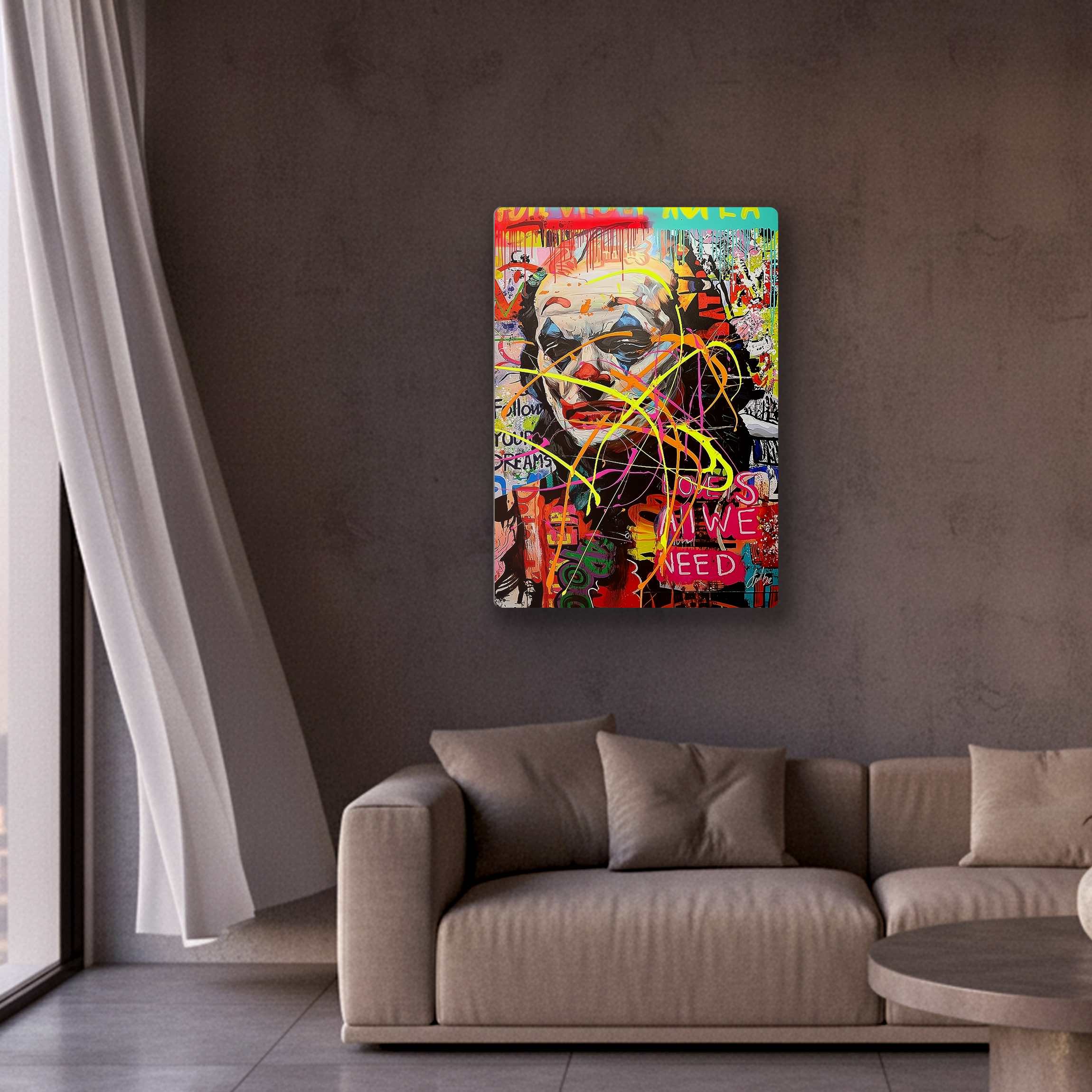 Joker Neon Art